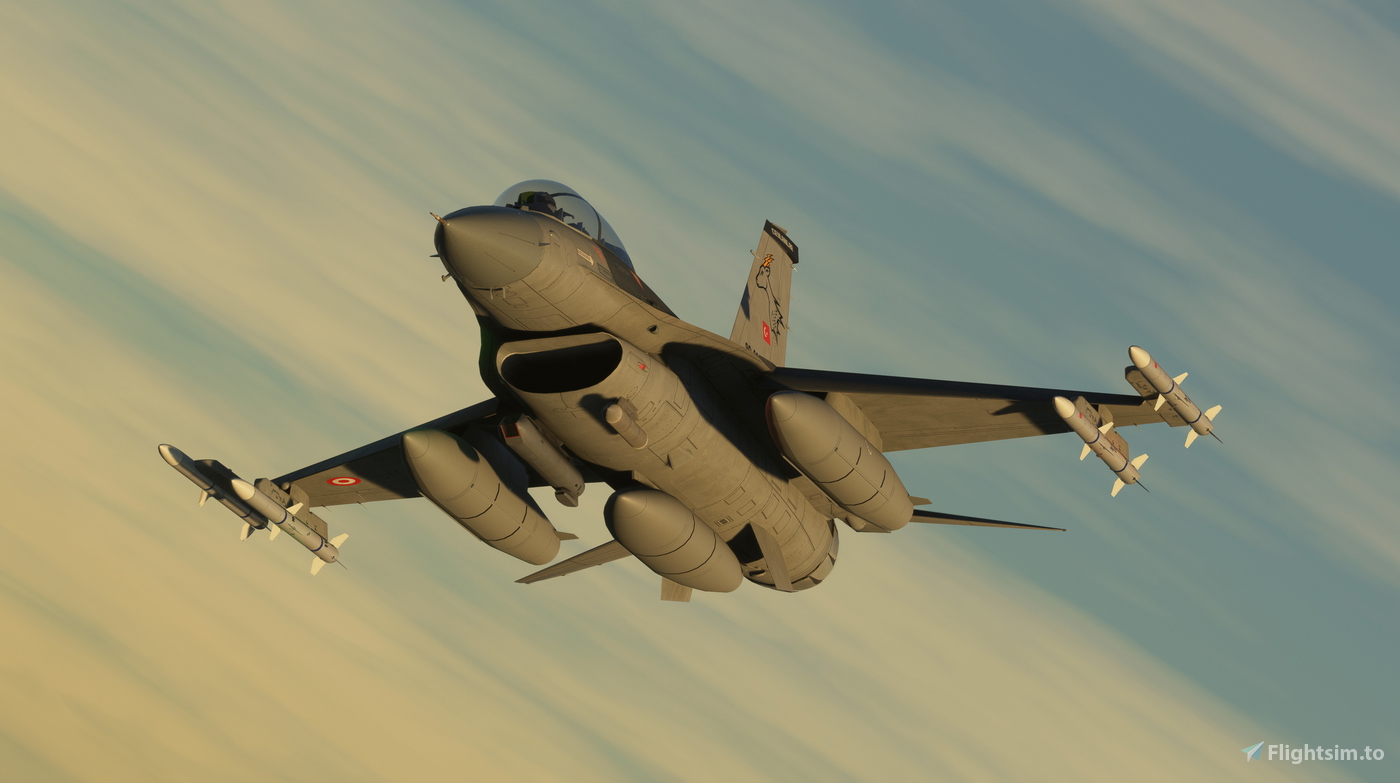 SC Designs F-16D - 113. Filo "CEYLAN" TUAF (8K) for Microsoft Flight ...