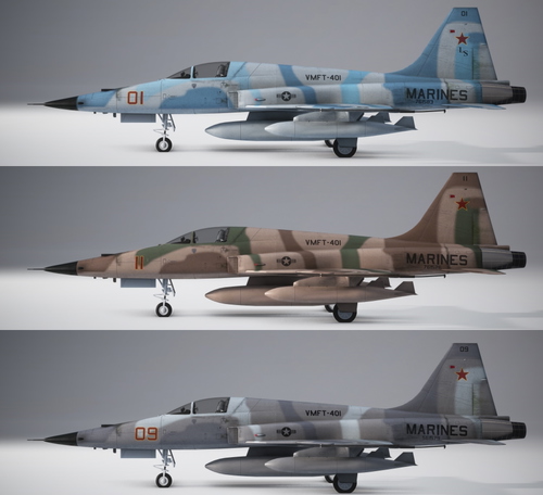 SC Designs F-5 Tiger USMC Adversary Squadron VMFT-401 "Snipers"