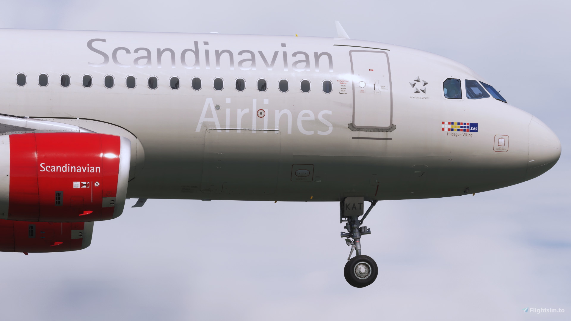 Scandinavian Airlines SAS (Fleet Pack 1) - Fenixsim A320 IAE