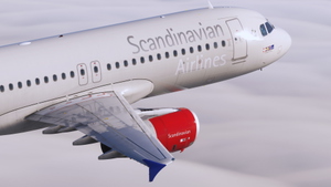 Scandinavian Airlines SAS (Fleet Pack 1) - Fenixsim A320 IAE thumbnail 3