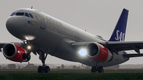 Scandinavian Airlines System  (SAS) | Fleet Pack | Fenixsim A320 [8K]