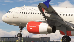 Scandinavian Airlines System  (SAS) | Fleet Pack | Fenixsim A320 [8K] thumbnail 10