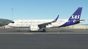 2 Pack (SE-RZX & EI-SIN) - SCANDINAVIAN AIRLINES A320NEO (SAS) - NEW LIVERY 8K - INI A320NEO thumbnail 2