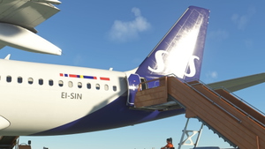 2 Pack (SE-RZX & EI-SIN) - SCANDINAVIAN AIRLINES A320NEO (SAS) - NEW LIVERY 8K - INI A320NEO thumbnail 4