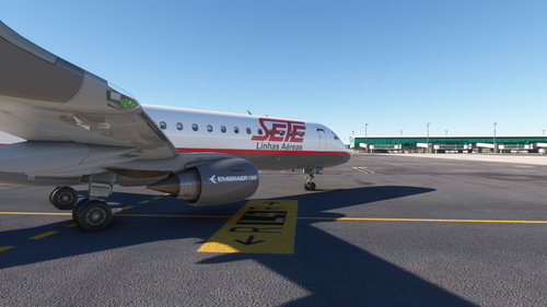 SETE Linhas Aéreas | PS-SVN | FSS Embraer E-Jets 195