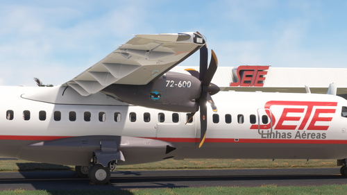 SETE Linhas Aéreas | PS-SUW | Microsoft ATR 72-600