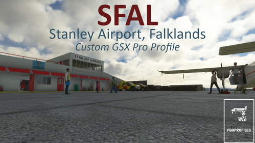 SFAL (Stanley Airport, Falkland Islands) GSX Profile - (superspud freeware)