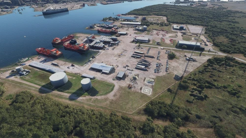 Shell Pelican Island Heliport (9TE8)