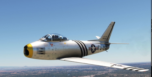 Shirke F-86F Repaint 4th FW FU-260
