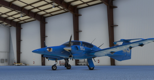 Shoney Gaming Cows DA42 livery 