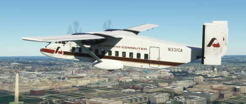 Short 330 Passenger Allegheny Commuter N331
