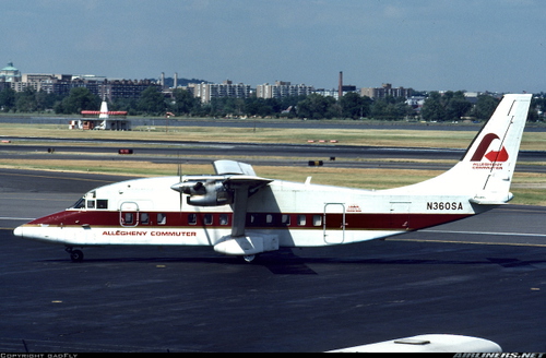Short 360 Passenger Allegheny Commuter