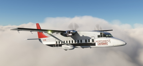 Short Brothers Northwest Airline Grey Livery