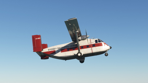 Short SC7 Skyvan VH-IBO Skydive Center Sydney
