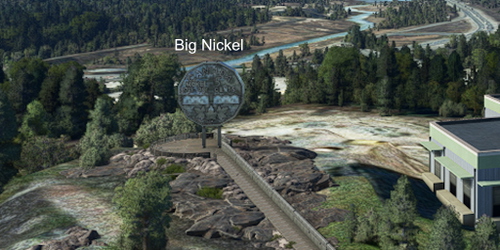 Ultralight Sightseeing - Canada - Big Nickel - Inco Superstack - Floats