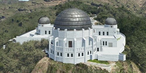 Ultralight Sightseeing - California - Los Angeles - Griffith Observatory