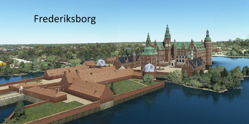 Ultralight Sightseeing - Denmark - Frederiksborg and Kronborg Castles