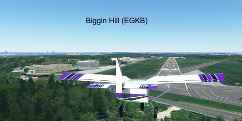 Ultralight Sightseeing - England - London - Biggin Hill Airport