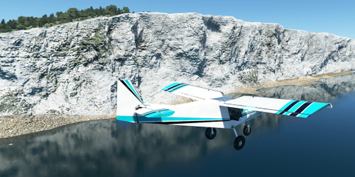 Ultralight Sightseeing - England - White Cliffs of Dover