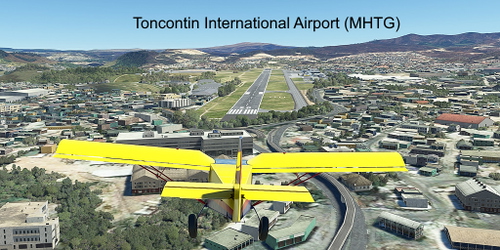 Ultralight Sightseeing - Honduras - Tegucigalpa - Toncontin Airport