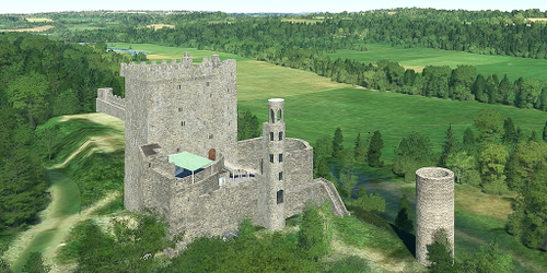 Ultralight Sightseeing - Ireland - Cork - Blarney Castle