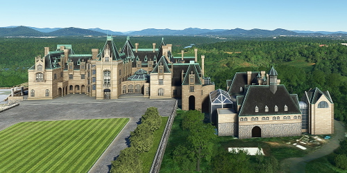Ultralight Sightseeing - North Carolina - Asheville - Biltmore Estate