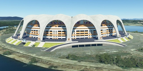 Ultralight Sightseeing - North Korea - Rungrado 1st of May Stadium
