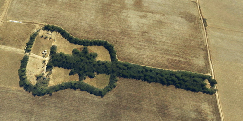 Ultralight Sightseeing - Argentina - Guitar Shaped Forest