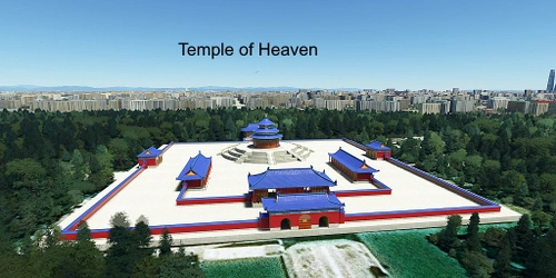 Ultralight Sightseeing - China - Temple of Heaven - Forbidden City