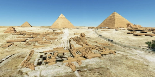 Ultralight Sightseeing - Egypt - Cairo - Pyramids - Short Runway - STOL