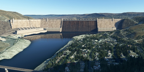 Ultralight Sightseeing - Washington - Grand Coulee Dam