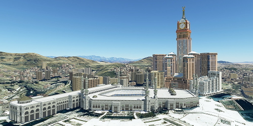 Ultralight Sightseeing - Saudi Arabia - Great Mosque of Mecca - Kaaba