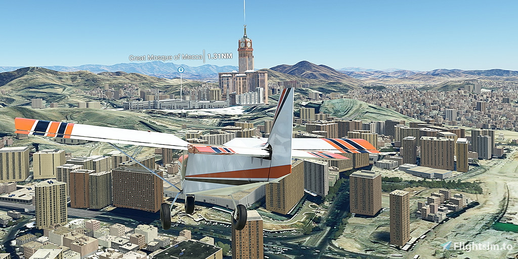 Ultralight Sightseeing - Saudi Arabia - Great Mosque of Mecca - Kaaba ...