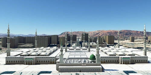 Ultralight Sightseeing - Saudi Arabia - Medina  - Al-Masjid an-Nabawi Mosque
