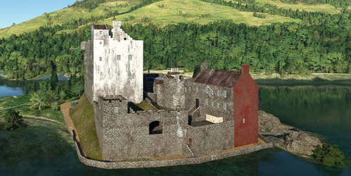 Ultralight Sightseeing - Scotland - Eilean Donan Castle