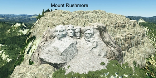 Ultralight Sightseeing - South Dakota - Crazy Horse Memorial - Mount Rushmore