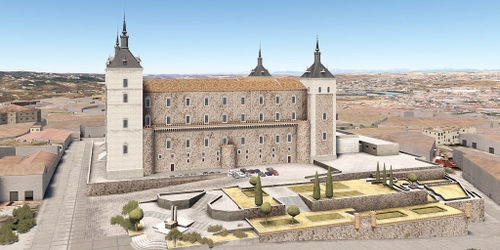 Ultralight Sightseeing - Spain - Alcazar of Toledo