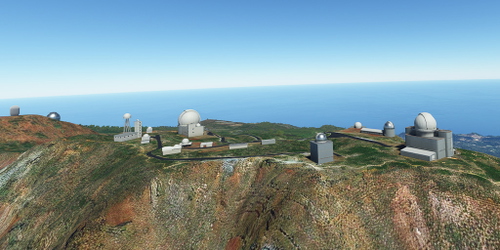 Ultralight Sightseeing - Spain - Roque de los Muchachos Observatory