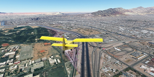 Ultralight Sightseeing - Texas - El Paso - Mexican Border