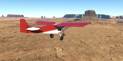 Ultralight Sightseeing - Utah - Monument Valley