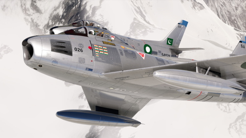 Shrike F-86 F Pakistan Air Force  No. 11 Squadron  Sargodha 1965