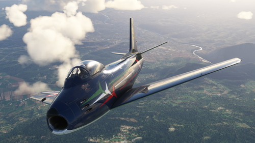 Shrike F-86 Frecce Tricolori polished (corrected)
