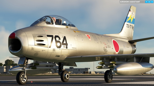 Shrike F-86F JASDF 72-7764 10th Hikotai 8 Wg