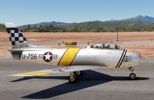 Shrike F-86F Repaint HELL ER BUST X