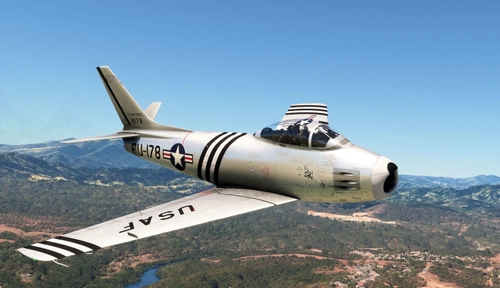 Shrike F-86F Repaint of the 4th FW FU-178