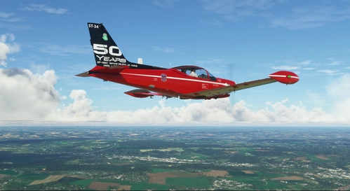 Siai-Marchetti SF-260 Belgian Air Force ST-34 Red Devils 50 years
