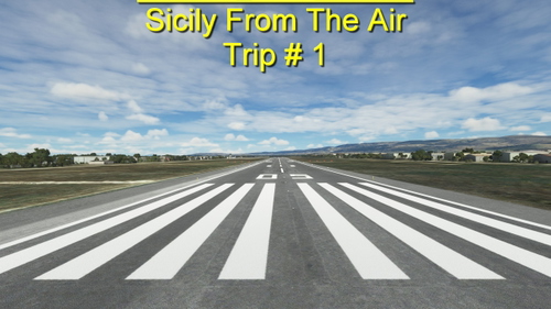 Sicily From The Air