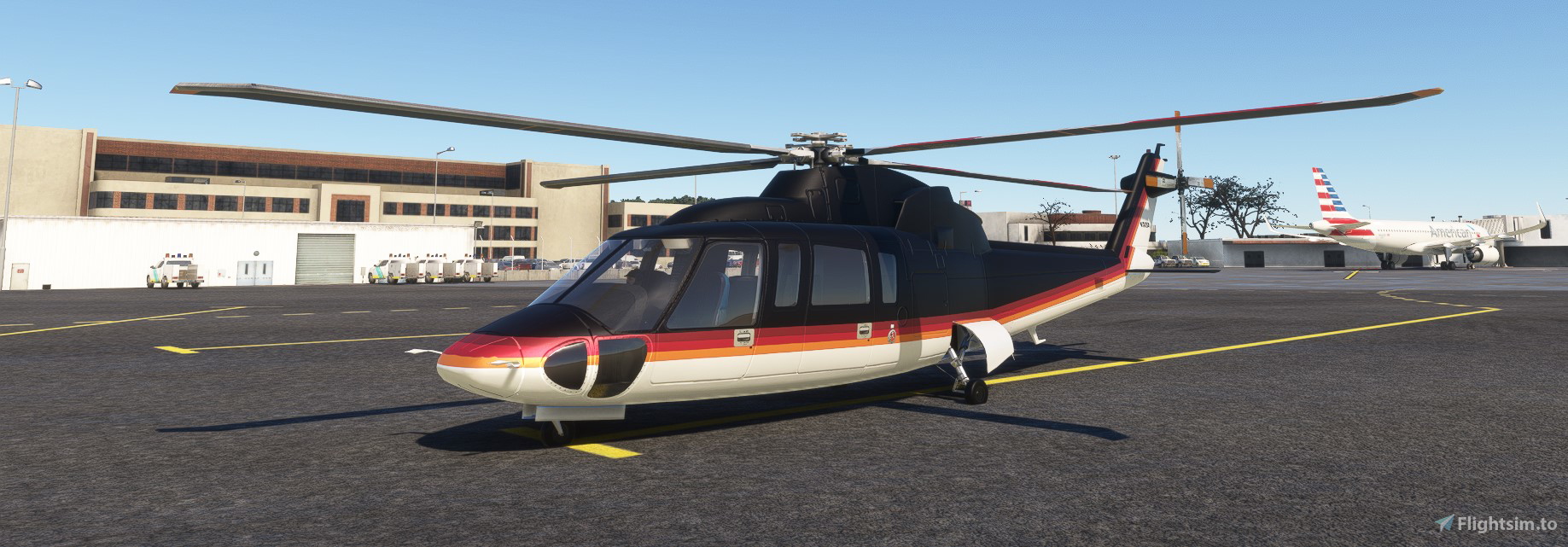 Sikorsky S-76 N7675A のために Microsoft Flight Simulator | MSFS