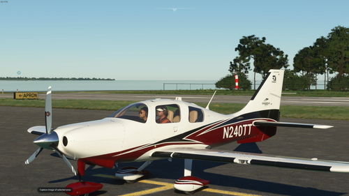 Sim Federation Cessna TTX Livery N240TT (RED)