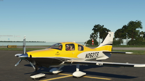 Sim Federation Cessna TTX Livery N262TS (YELLOW)
